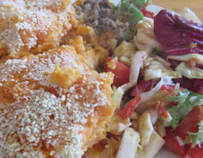 Hachis parmentier de patates douces