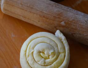 Pâte feuilletée "escargot"