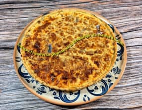 Quiche au thon, noisettes et citron