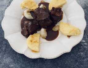 Veau à la farine de châtaigne