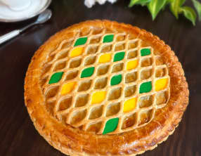 La galette pistache fleur d’oranger