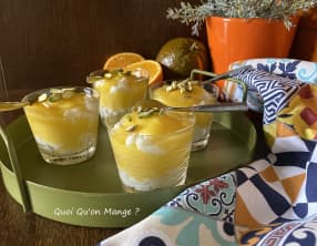 Petits crémeux à l’orange