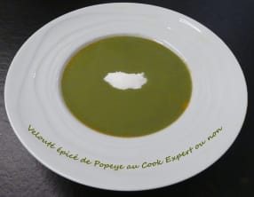 Velouté épicé de Popeye au Cook Expert ou non