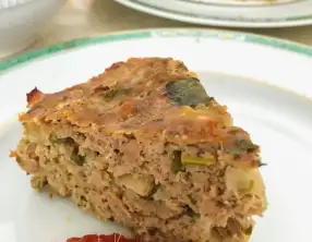 Le pain de viande à la menthe