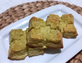 Quiche sans pâte poulet et curry