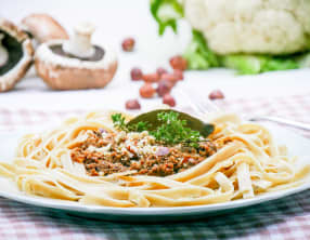 Spaghetti bolognaise "al ragù" vegan
