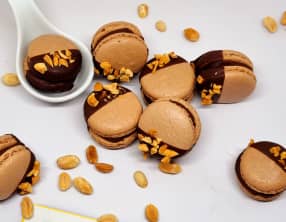 Macarons façon snickers