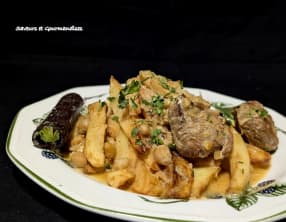 Kbeb ou Pommes de terre en sauce blanche