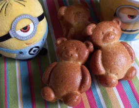 Oursons vanille façon quatre-quarts