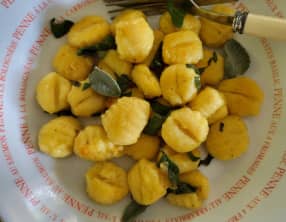 Gnocchi à la sauge