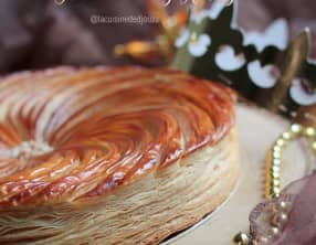 Galette traditionnelle frangipane amande