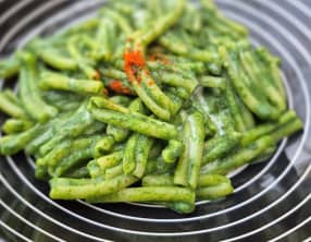 Pâtes à la crème d'épinards