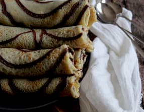 Crêpes tourbillon sans gluten lait œufs