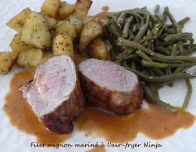 Filet mignon mariné à l'air fryer Ninja