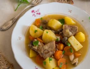 Ragoût de veau aux pommes de terre