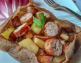 La galette saucisse en version Gersoise