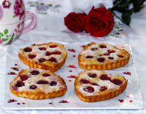 Tartelettes amandines aux framboises