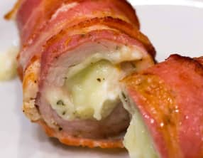 Roulade de dinde au chèvre