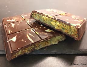 Tablette de chocolat de Dubaï