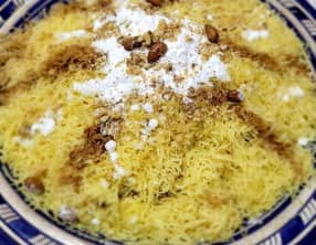 Seffa aux cheveux d'ange à la marocaine