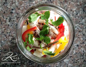 Pickles de jicama à l’ananas