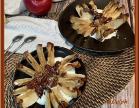 Pommes soleil aux noix de pécan