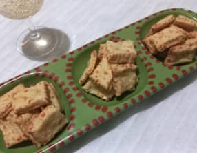 Sablés salés aux fromages