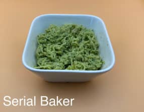 Râpé de chou-rave au basilic