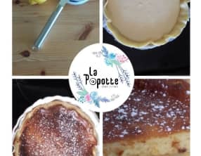 Tarte au citron façon cheesecake