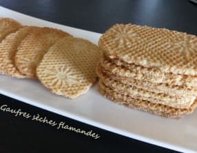 Gaufres sèches flamandes