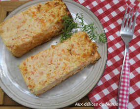 Flan de carottes et pommes de terre au fromage blanc