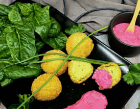 Boulettes de haricots blancs