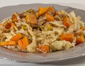 Chou frisé en salade