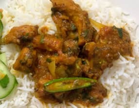 Curry d'ourite de l'ile Maurice