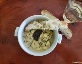 Œufs brouillés aux truffes de Pierre-Louis Marin