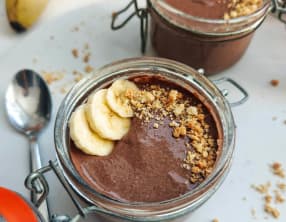 Pudding chia au chocolat