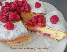 Supplice citron framboise