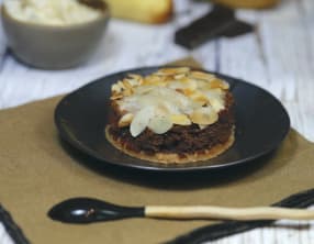 Tartelettes poires praliné