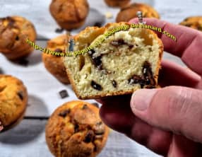 Muffins aux chunks de chocolats