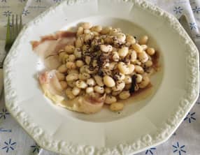 Ragoût de haricots coco aux truffes de Pierre-Louis Marin