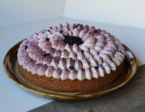 Le cheesecake cru et cuit à la myrtille