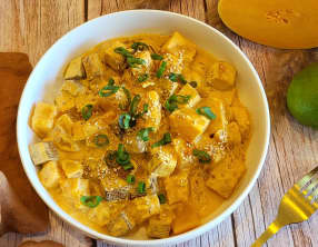 Curry de butternut et tofu