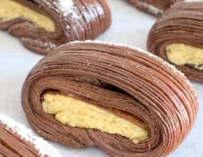 Le pain suisse strié coco choco