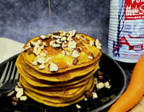 Pancakes à la carotte