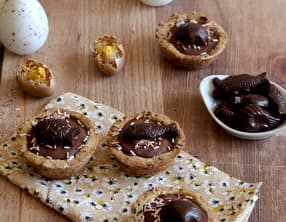Cookies cup de Pâques sans gluten lait œufs