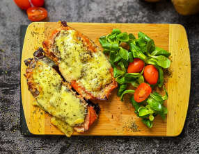 Aubergines façon pizza