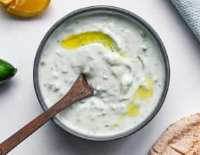Sauce tzatziki sans menthe