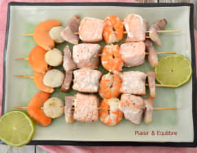 Brochettes de la mer