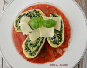 Rotolo di spinaci e ricotta
