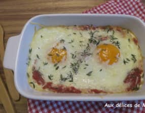 Œufs cocotte à l'italienne